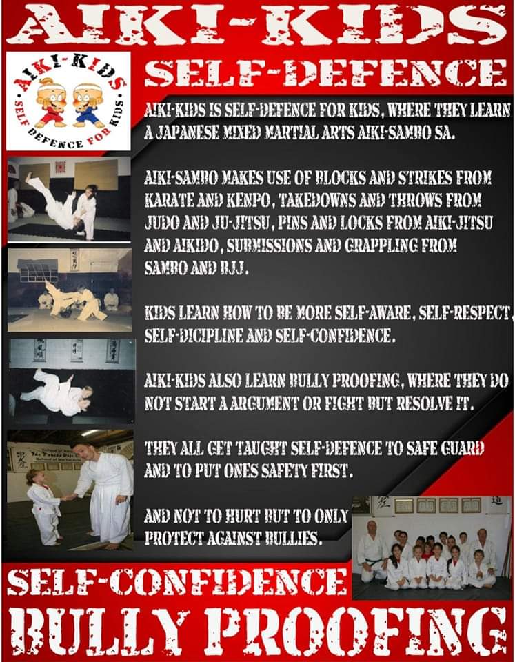AIKI-KIDS SELF DEFENCE – SELF CONFIDENCE BULLY PROOFING