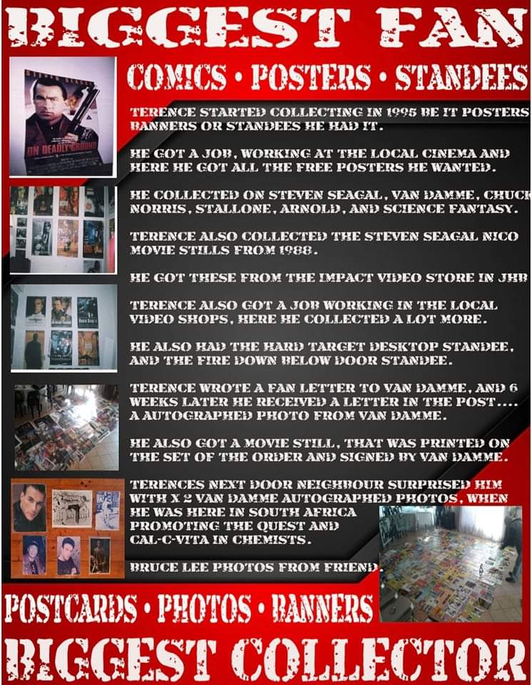 BIGGEST FAN COMICS POSTERS STANDEES