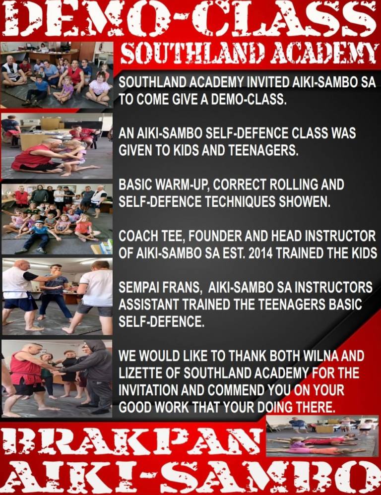 DEMO-CLASS SOUTHLAND ACADEMY