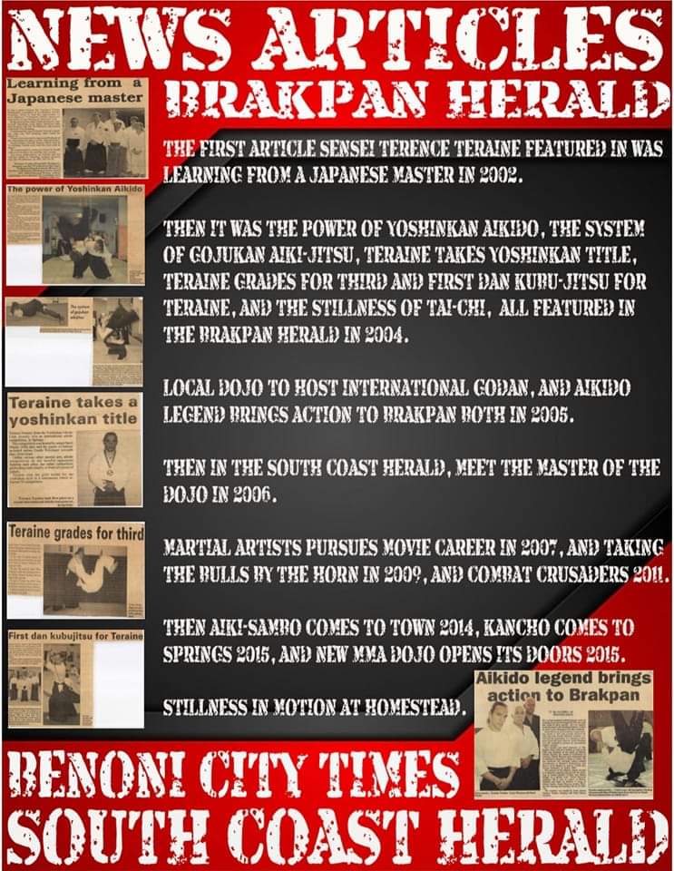 NEWS ARTICLES BRAKPAN HERALD – BENONI CITY TIMES SOUTH COAST HERALD