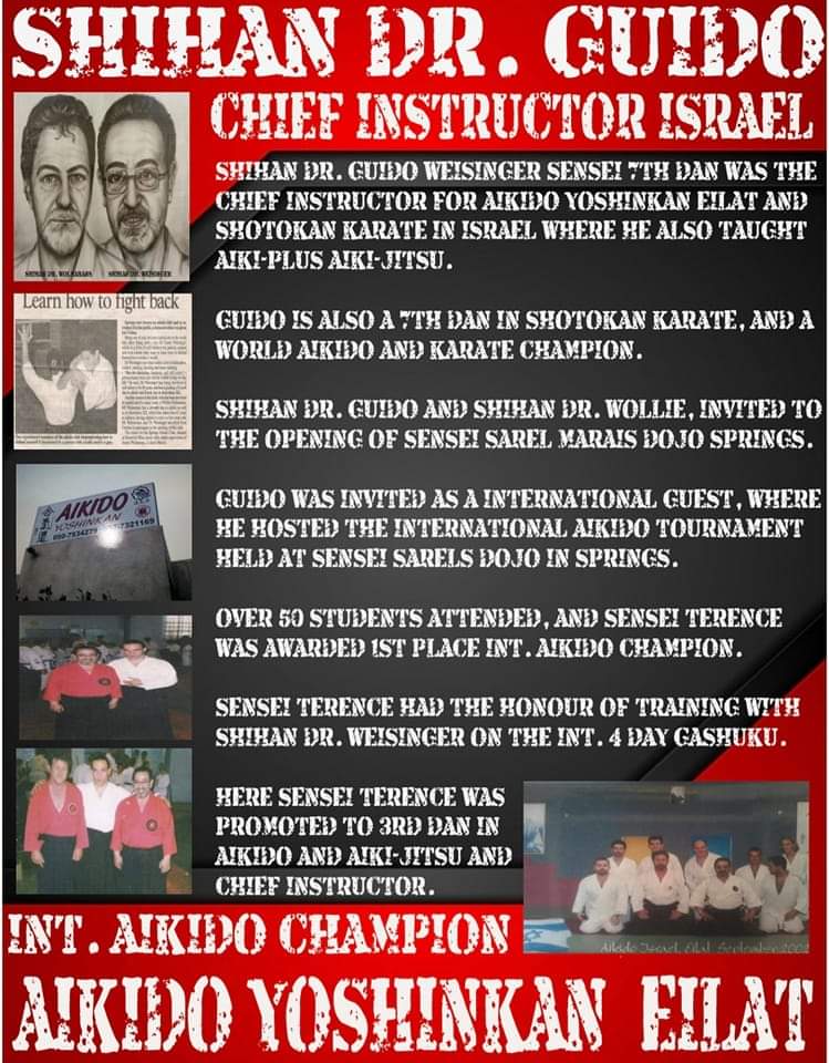 SHIHAN DR GUIDO CHIEF INSTRUCTOR ISRAEL