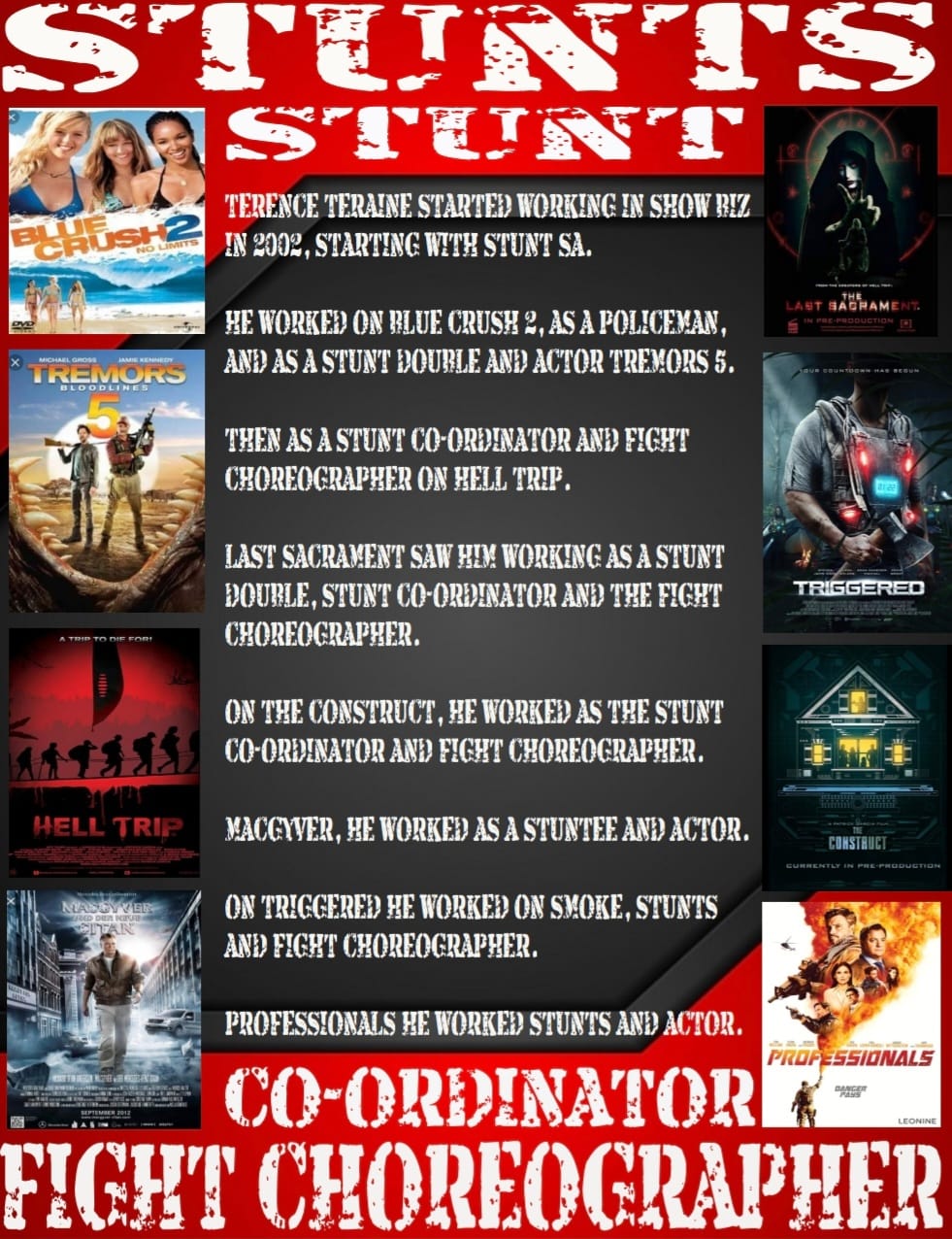 2 Terence – Stuntee _ Fight Coordinator