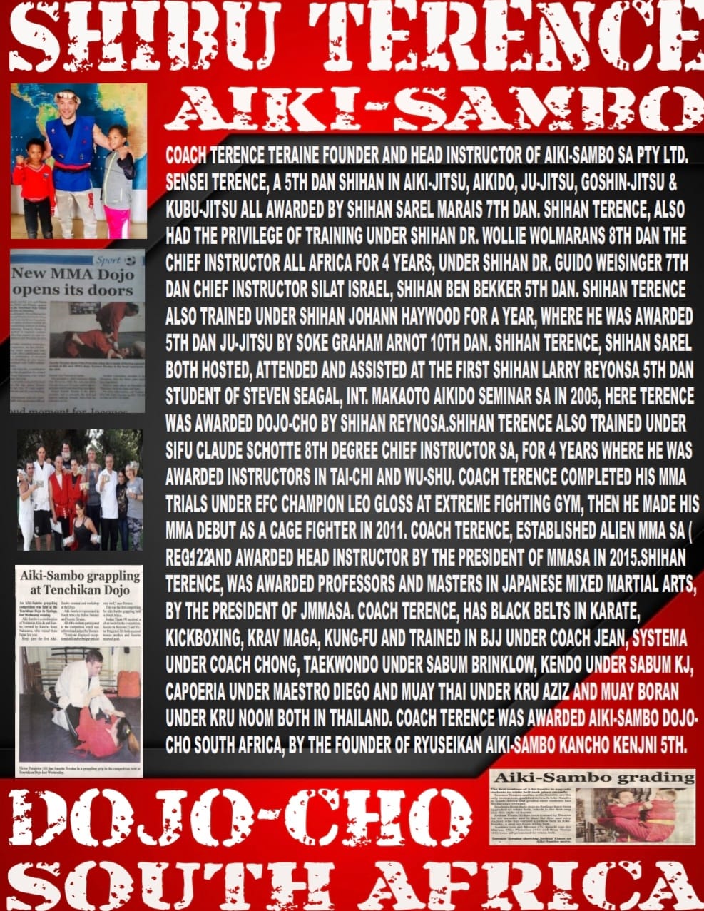 6 Shibu Terence Aiki-Sambo Dojo-Cho South Africa